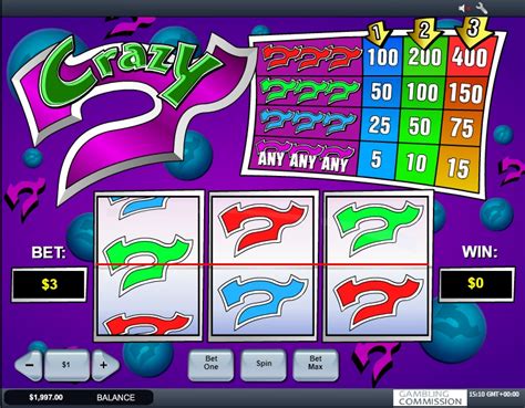 Crazy 7 Slot Grátis
